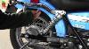 Swagman Motorbike Throw-over Saddlebag Panniers Black Leather Used Over Saddle Bag